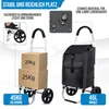 Chariot de courses Strex Strex avec roulettes - Pliable - Voir les images du produit 3