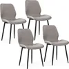 Mondeer 4er Set Esszimmerstühle Polsterstuhl mit Produktbild-Vorschau 1