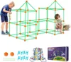 140-teiliges Kinder Konstruktionsspielzeug Fort Bausatz - Produktbild-Vorschau 9