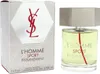 Yves Saint Laurent L’Homme Sport Eau de Toilette 100 ml mit silberner Box und Glasflakon mit rotem Streifen und großem silbernem Verschluss. Produktbild-Vorschau