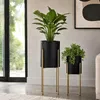 Relaxdays, set di 2 supporti per piante, metallo, 2 Anteprima dell’immagine prodotto 5