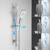 Diagrams showing recommended shower height and installation dimensions. Anteprima dell’immagine prodotto