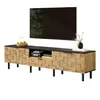 Merax TV-Lowboard mit 2 Türen in Mosaik-Design,  TV-Schrank Produktbild-Vorschau 9