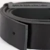 Gürtel Herren 4 cm breit aus Echtleder – Ledergürtel für Produktbild-Vorschau 8