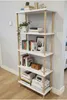 Skye Decor, Hochwertiges Bücherregal (3 Stück), Weiß, 60 x Produktbild-Vorschau 2