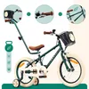 Kinderfahrrad 16 Zoll für Jungen  4 5 6 Jahre Schiebestange Produktbild-Vorschau 2