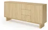 Sideboard Kommode VIRONE Geölte Eiche Japandi 3-türig mit Produktbild-Vorschau 4