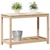 Design Pflanztisch mit Ablage 108x50x75 cm Massivholz Produktbild-Vorschau 4