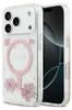 Custodia per iPhone 17 Pro, Guess Resin Flowers Glitter con Anteprima dell’immagine prodotto 1