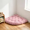 Bodenkissen 100 × 100 cm aus Flanell, weich, Fanform, Rosa Produktbild-Vorschau 2
