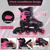 COSTWAY Rollschuhe Kinder, 4 Größen verstellbar, Inline Produktbild-Vorschau 7