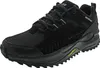 A black Skechers Bionic Trail shoe is shown from a side angle against a white background. Voir les images du produit