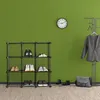 Relaxdays Regał modułowy z siatki drucianej, 9 przegródek, Podgląd zdjęcia produktu 6