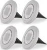 hoftronic Solar Bodeneinbaustrahler 8 LEDs 3000K IP65 Produktbild-Vorschau 1