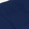 vidaXL Záťažová deka modrá 137x200 cm 10 kg Látka Náhľad obrázku produktu 4