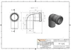 Ostendorf HTsafe ohyb DN 40 87° 171140 Náhľad obrázku produktu 3