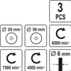 Yato YT-4755, Sada drátěných kotoučů, 6 mm, Ocel, 7500 Náhled obrázku produktu 5