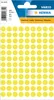 HERMA Multi-purpose labels ø 8mm luminous yellow 540 pcs., Produktbild-Vorschau 1