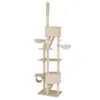 lionto Kratzbaum mit Deckenspanner, 230-250 cm großer Produktbild-Vorschau 6