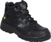 A black Skechers work boot is shown against a white background. Produktbild-Vorschau