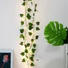 Feuilles de lierre suspendues pour couronne, vertes, 210 Voir les images du produit 12