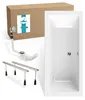 Calmwaters® Rechteck Badewannen-Set 180x80 cm mit Produktbild-Vorschau 1