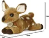 plyšová hračka fawn junior 20 cm plyšová hnedá Náhľad obrázku produktu 3