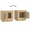 vidaXL Nachttische 2 Stk. Sonoma-Eiche 44x35x45 cm Produktbild-Vorschau 11