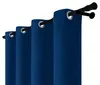 Fertige Vorhänge aus Velours mit Ösen 140x260 cm 2 Stücke Produktbild-Vorschau 7