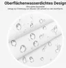 Duschvorhang 200x200cm Reinweiß Antischimmel Produktbild-Vorschau 3