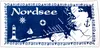 Handtuch Nordsee blau weiß Badetuch Strandtuch 100% Produktbild-Vorschau 1