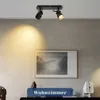ZMH reflektor sufitowy 2 płomienie czarny reflektor Podgląd zdjęcia produktu 8
