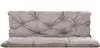 Gartenbankauflage 110x50x50, Bankauflage Grau, Produktbild-Vorschau 5