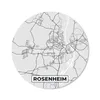 MuchoWow® Mauspad Mousepad Deutschland - Stadtplan - Karte Produktbild-Vorschau 1