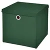 1 Stück Dunkelgrün Faltbox 28 x 28 x 28 cm Aufbewahrungsbox Produktbild-Vorschau 1