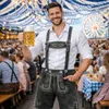 Pantaloni corti in pelle tradizionali da uomo PAULGOS - HK1 Anteprima dell’immagine prodotto 12