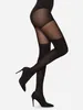 Merry Style Damen Strumpfhose MS 260 40 DEN(Schwarz, XL) . Produktbild-Vorschau 3
