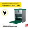 Futterautomat für Hühner Feedomatic mit Trittplatte, 5 kg, Produktbild-Vorschau 2