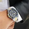 Close-up of a man's wrist wearing a watch. Podgląd zdjęcia produktu