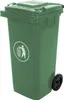 nabbi Mulltonne Aschenbecher 120 L - grün Produktbild-Vorschau 1