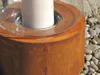 Edelrost Laterne rund, 30 cm Produktbild-Vorschau 2