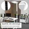 LUXULA LED Stehleuchte 100 W 4000 K neutralweiß weiß Produktbild-Vorschau 9