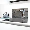 Glasschutzplatte für den Herd 90x52 Besteck Produktbild-Vorschau 3
