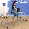 KADAX Mehrzweckleiter 12 Stufen, Multifunktionsleiter aus Produktbild-Vorschau 5
