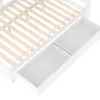 Flieks Holzbett Schlafsofa Tagesbett 140x200cm mit 2 Produktbild-Vorschau 6