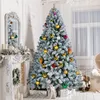 Yaheetech 228 cm Künstlicher Weihnachtsbaum mit Schnee, Produktbild-Vorschau 3