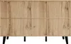 The back of a wooden cabinet with four legs. Anteprima dell’immagine prodotto