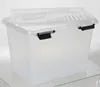 Boîte à charnières 19L transparente avec couvercle Boîte de Voir les images du produit 6