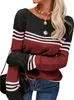AKSA Damen Strickpullover Pullover Herbst Winter Langer Produktbild-Vorschau 3