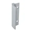 A single silver door handle on a white background. Produktbild-Vorschau